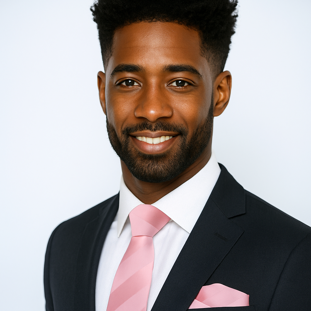 Elegant silk tie for men displayed on a wooden background, showcasing vibrant colors