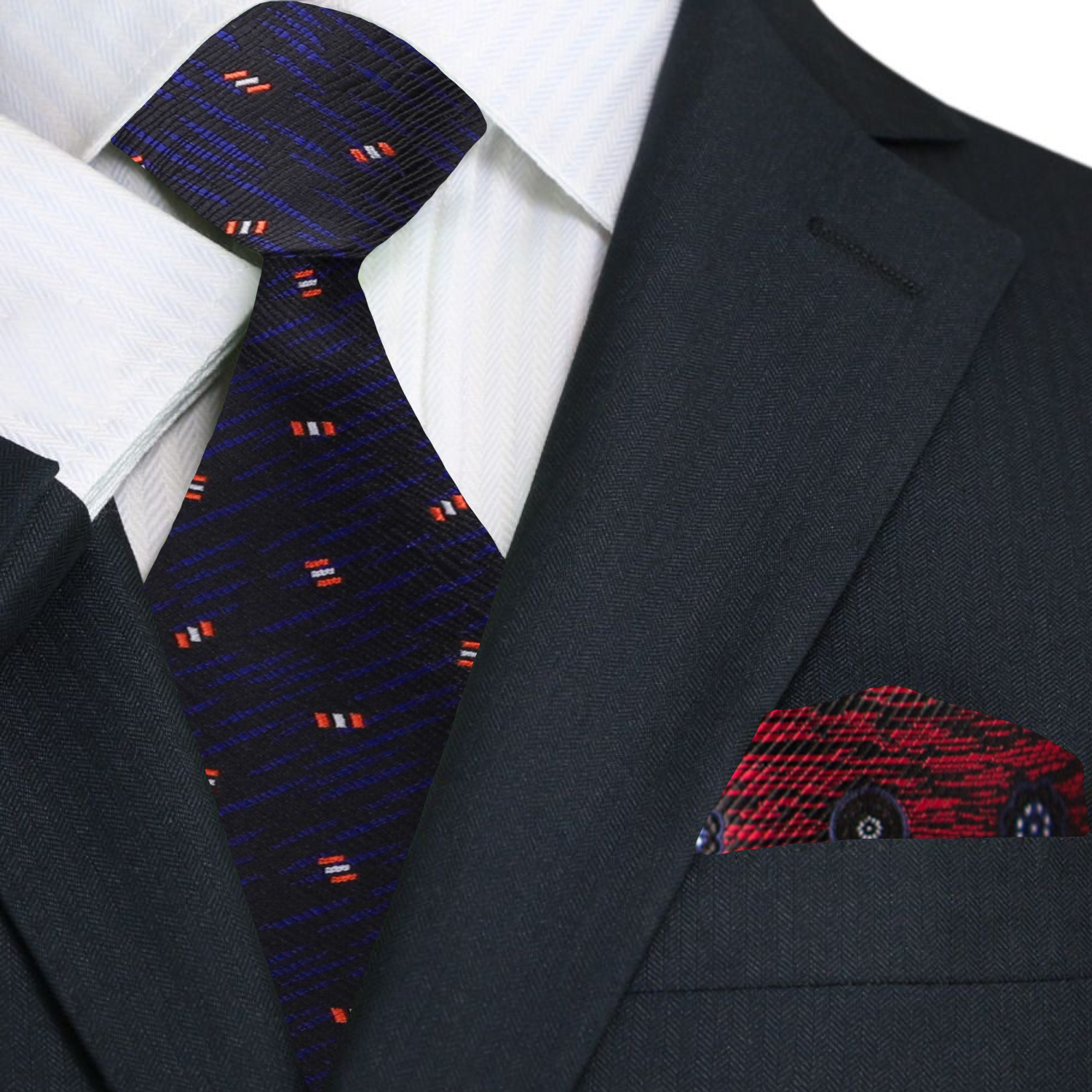 Stylish silk tie suitable for weddings and formal events