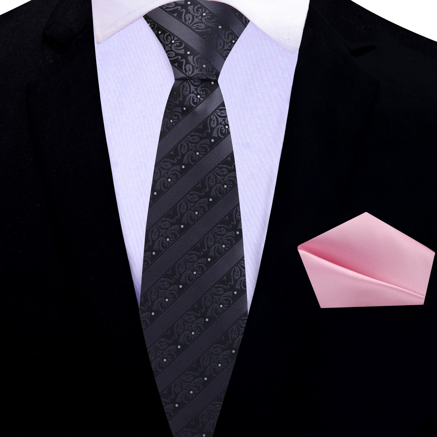 Vibrant plaid silk necktie paired with a white dress shirt, demonstrating its versatility for business casual wear.