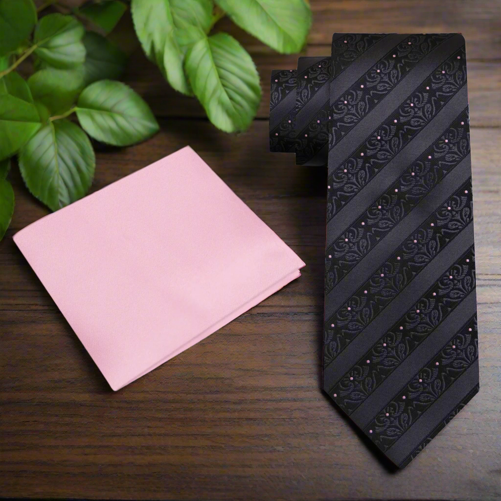 Vibrant plaid silk necktie angle view showcasing blue and orange hues, perfect for formal events.