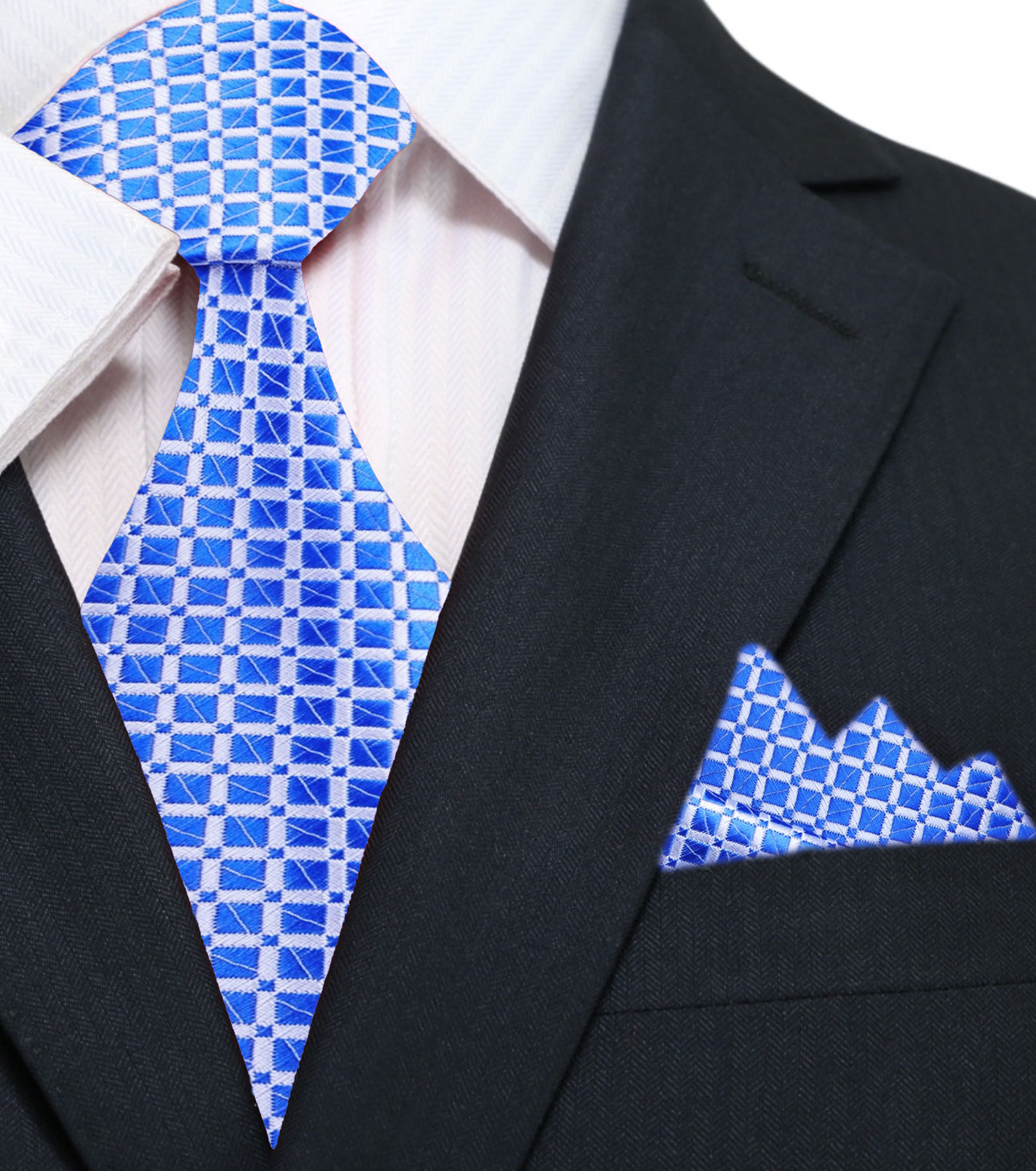 Stylish mens accessories featuring geometric ties for business and special events