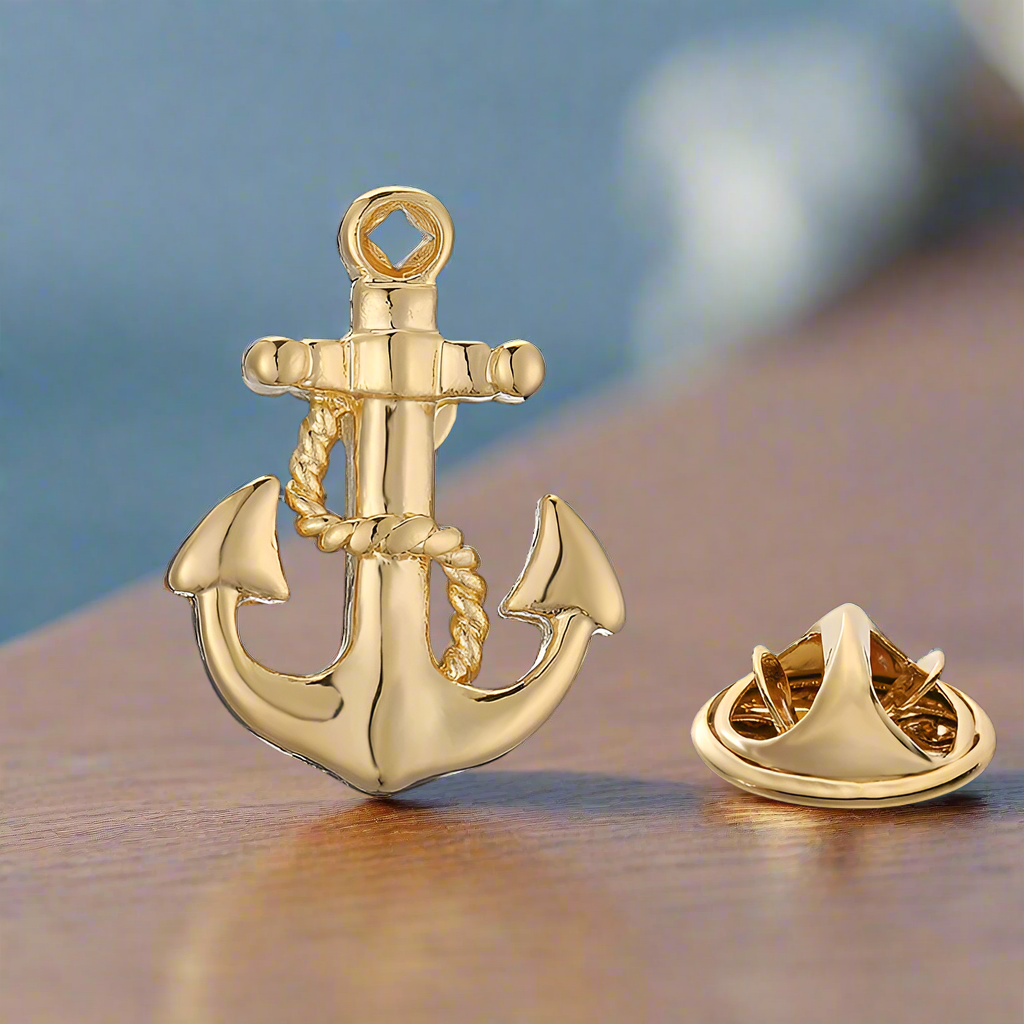 Centurion Helmet themed lapel pin showcasing intricate details.