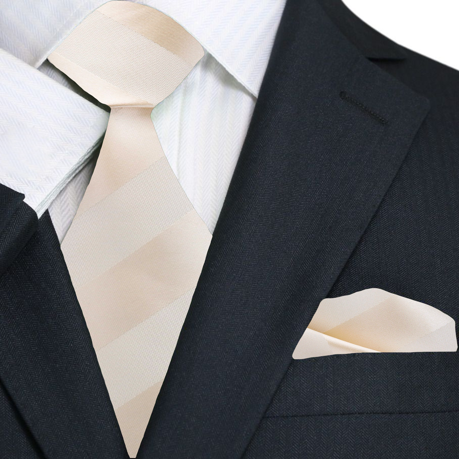 Elegant silk tie for men displayed on a wooden background, showcasing vibrant colors