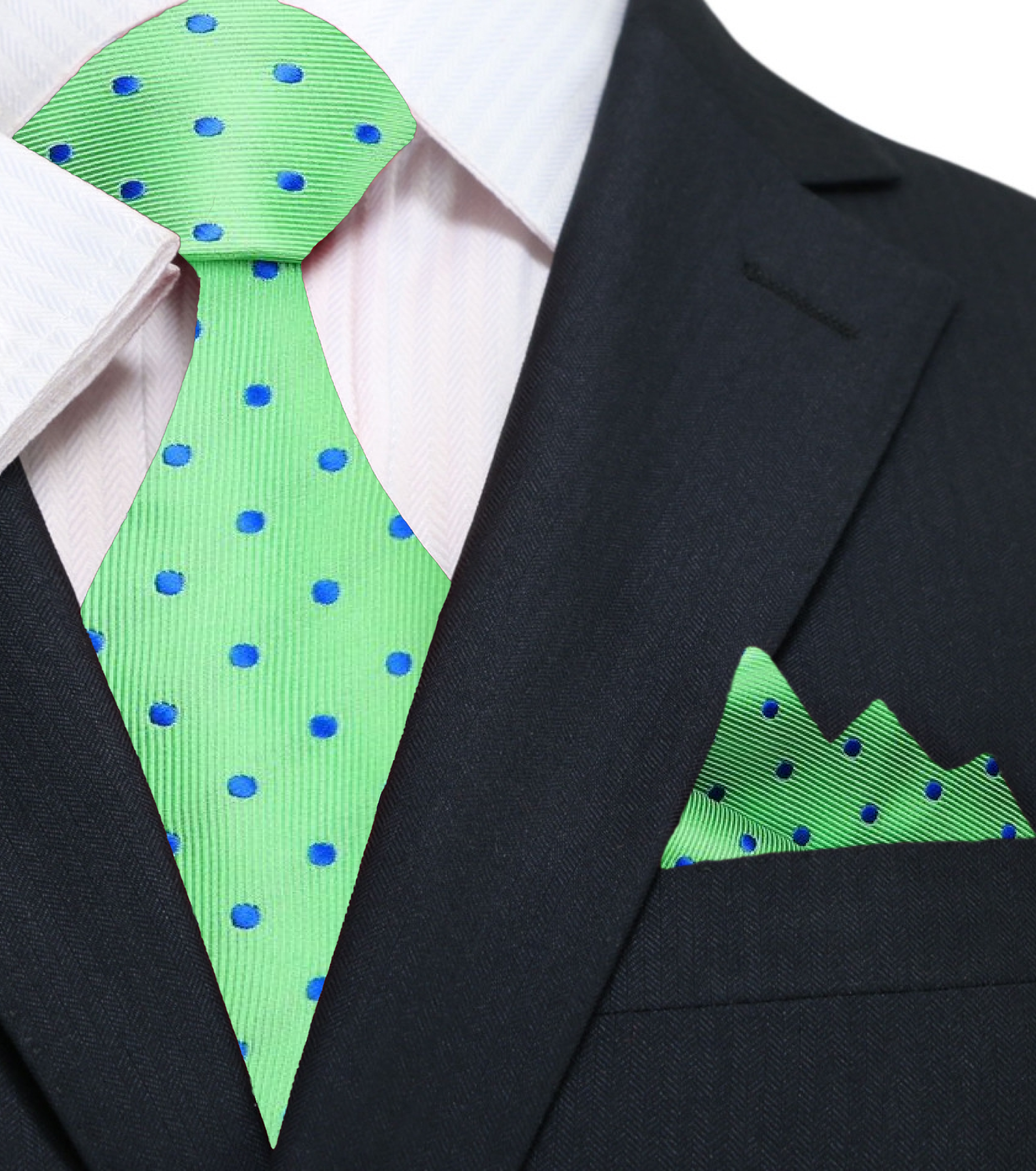 Man wearing a colorful polka dot tie at a wedding, perfectly matching the events theme.