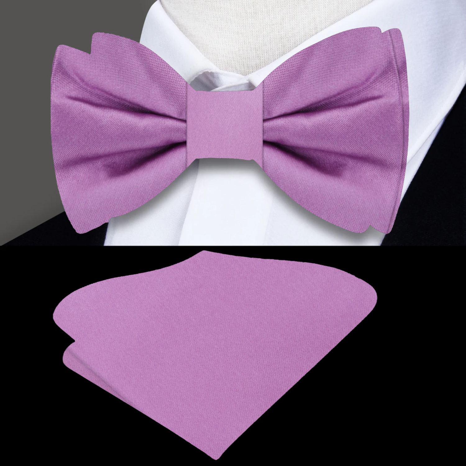 Elegant silk bow tie in soft marigold, perfect for weddings.