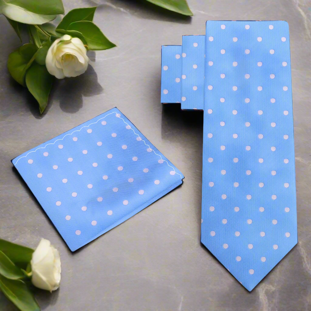 Stylish necktie for office wear paired with a white dress shirt