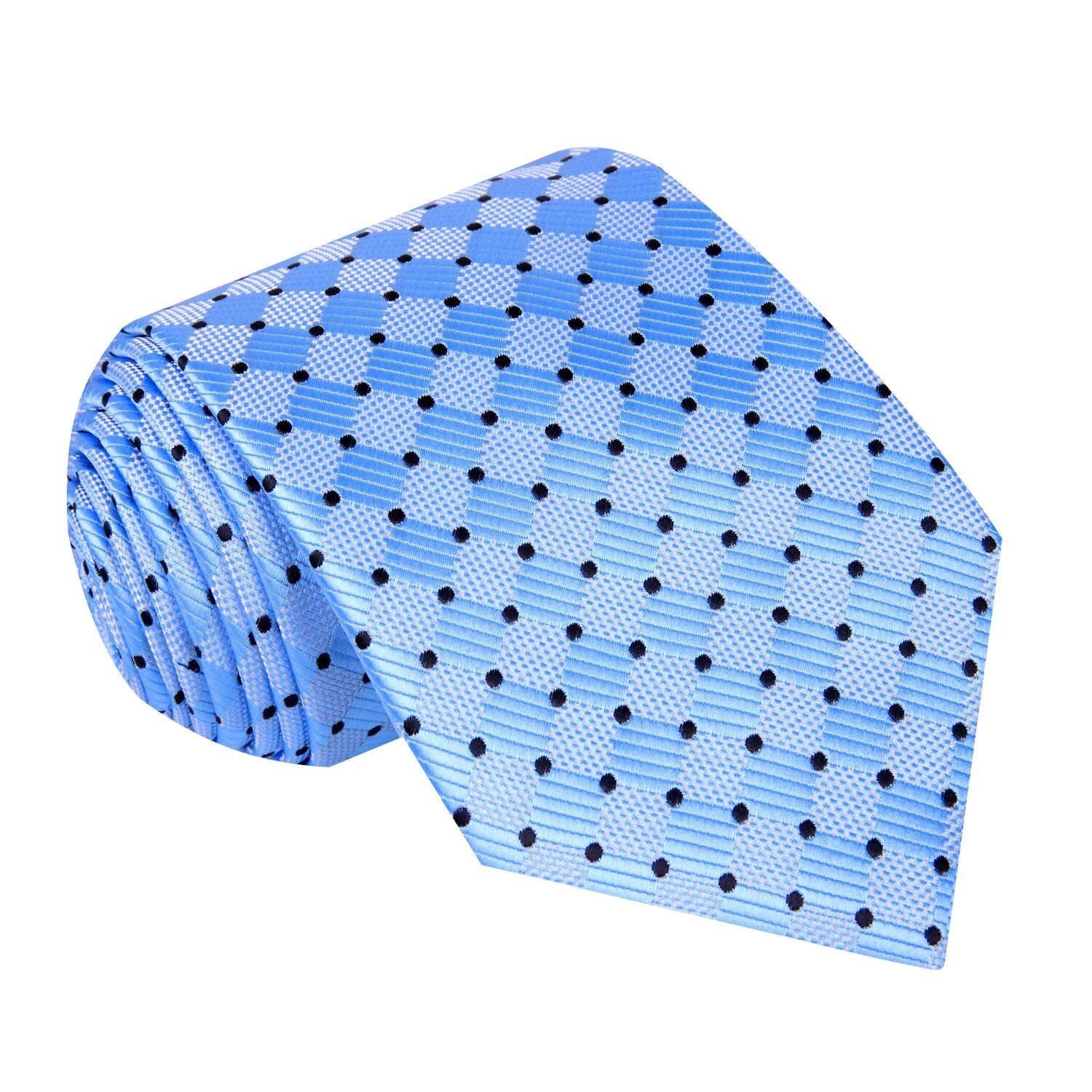 Close-up of children’s silk tie detail and fabric texture