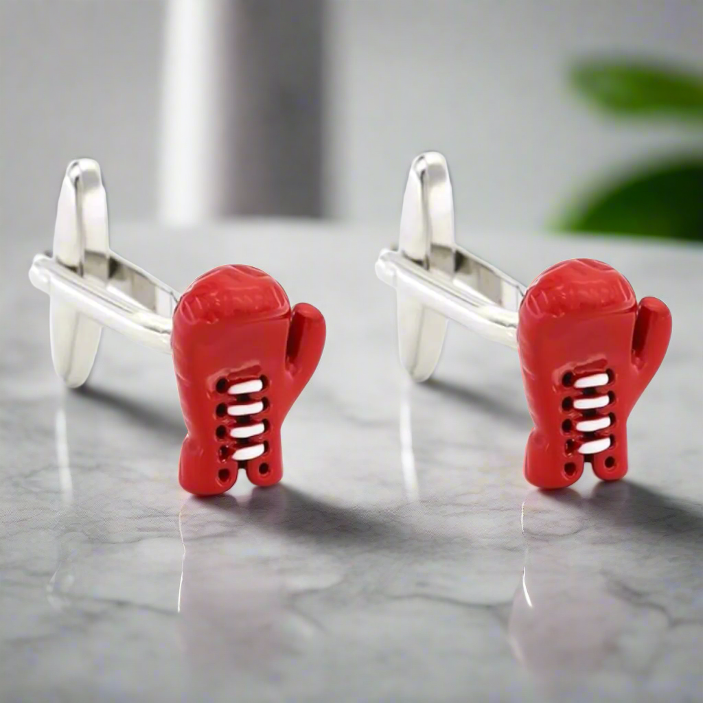 Cufflinks shaped like a basketball, perfect for sports lovers.