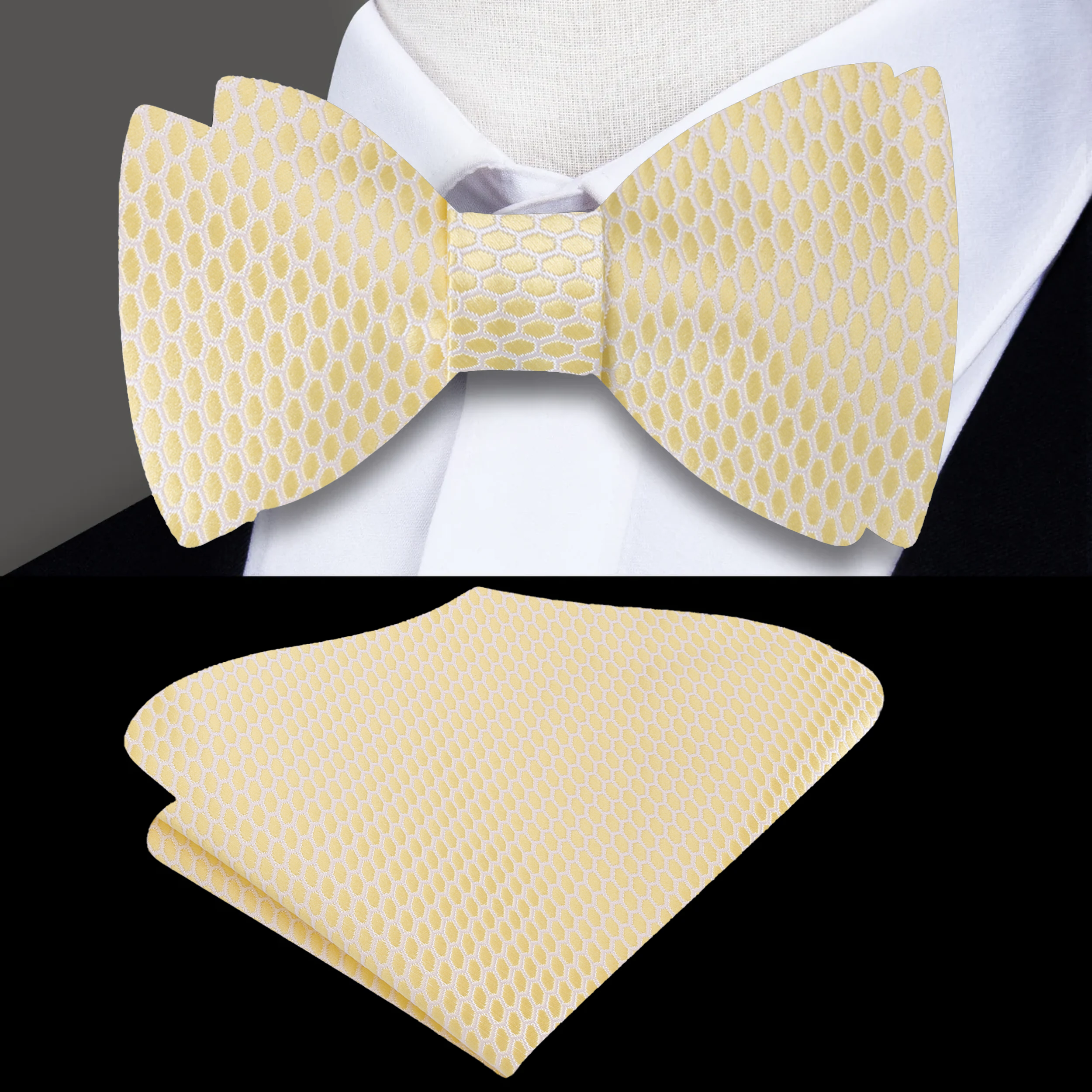 Styled with a white dress shirt at a wedding reception