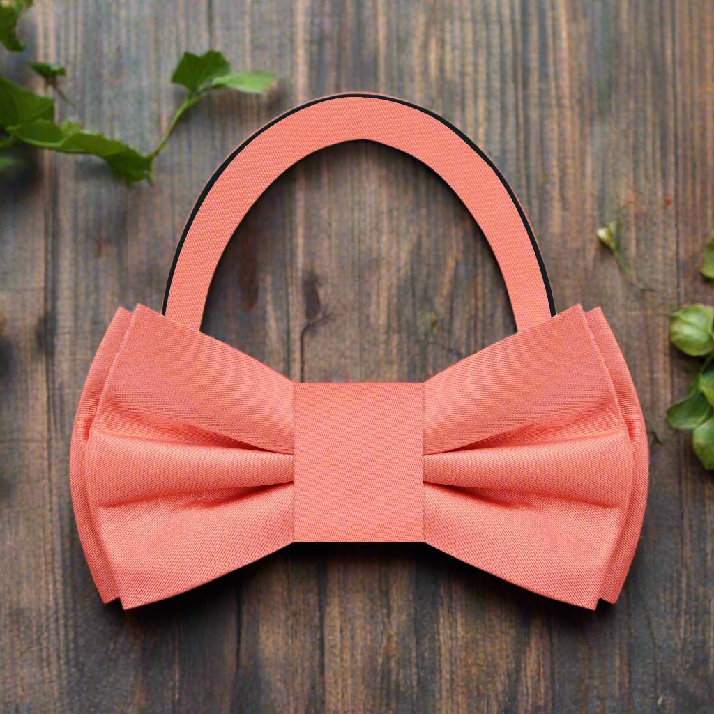 Self-tie silk bow tie in navy blue, versatile for various occasions.