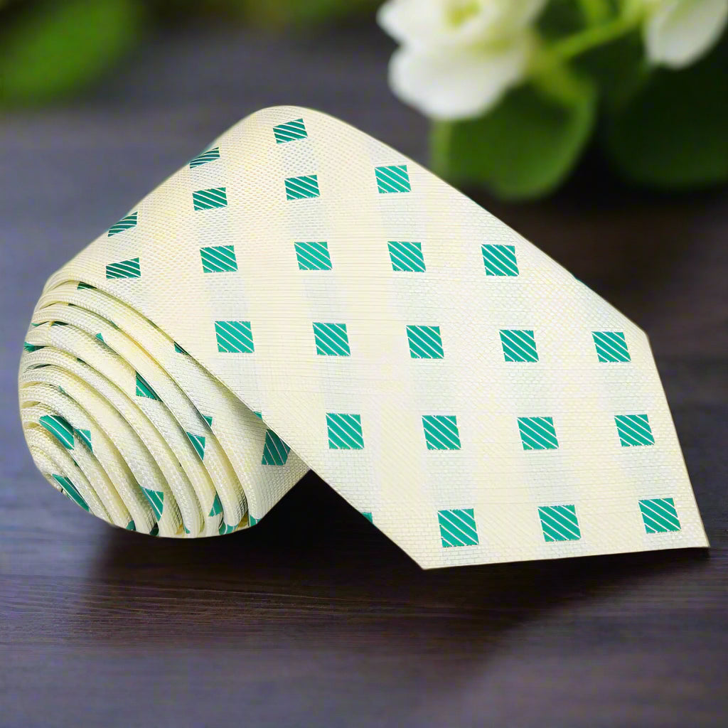Fashionable mens tie with subtle texture, perfect for weddings and business attire