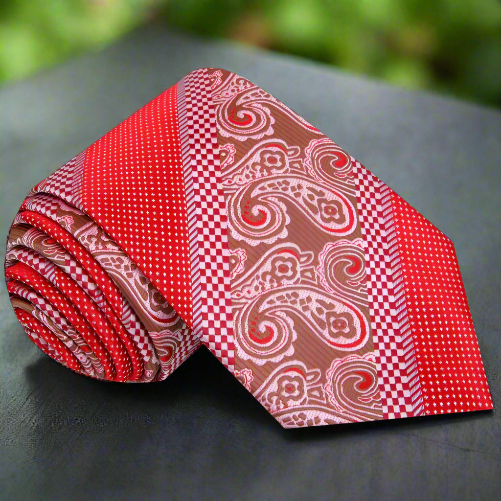 Green necktie displayed on white dress shirt for wedding-ready look