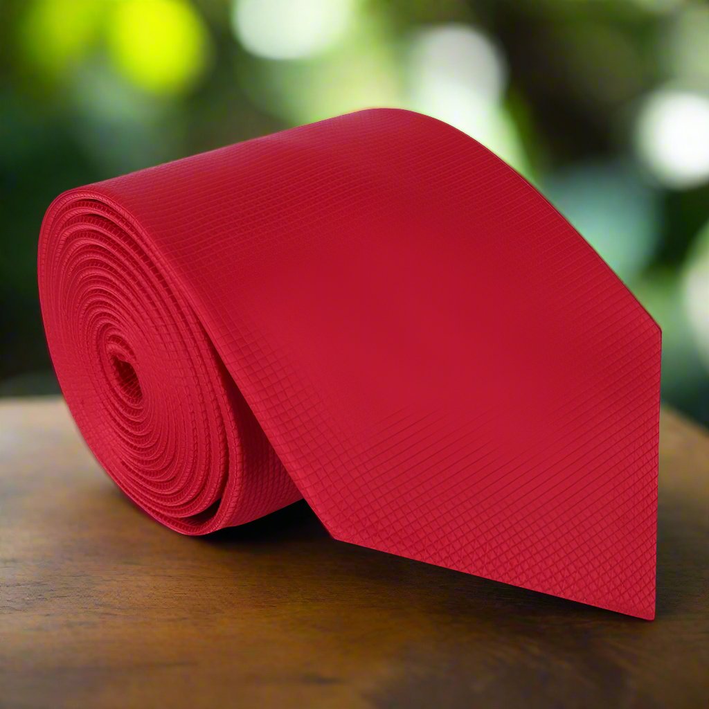 Matching pocket square in silk fabric for a coordinated formal look
