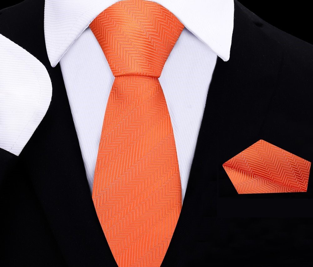 Kids wearing a tiger tie and pocket square set at a formal event, showcasing the vibrant design.